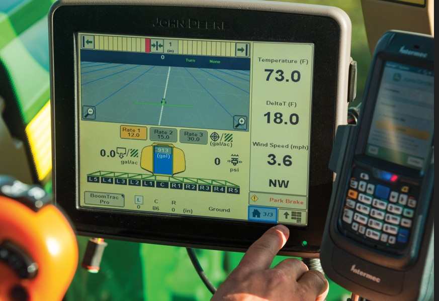 Soluções de Agricultura de Precisão (AMS) Operações e Ajustes